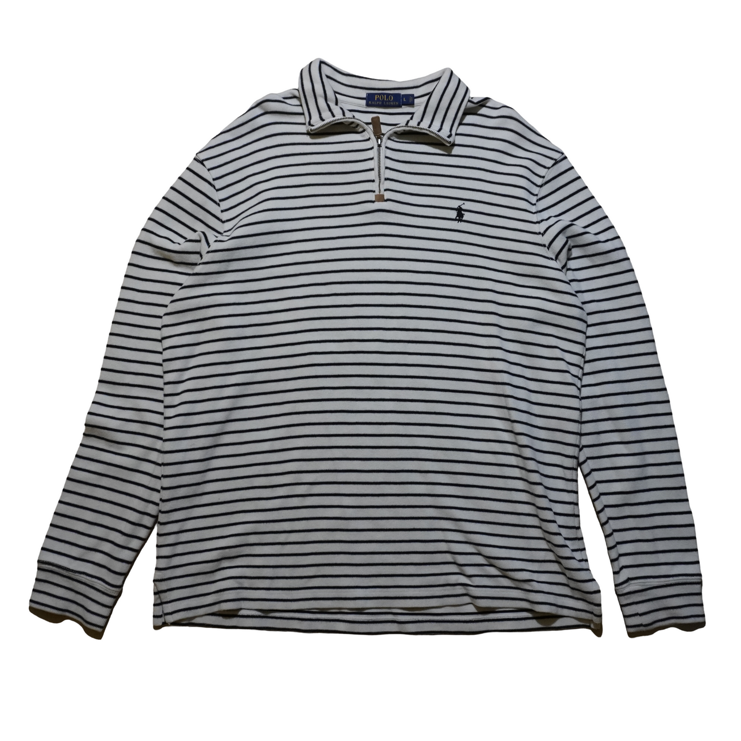 Ralph Lauren Quarter-Zip Stripes