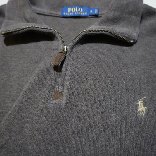 Ralph Lauren Quarter-Zip chocolate Brown