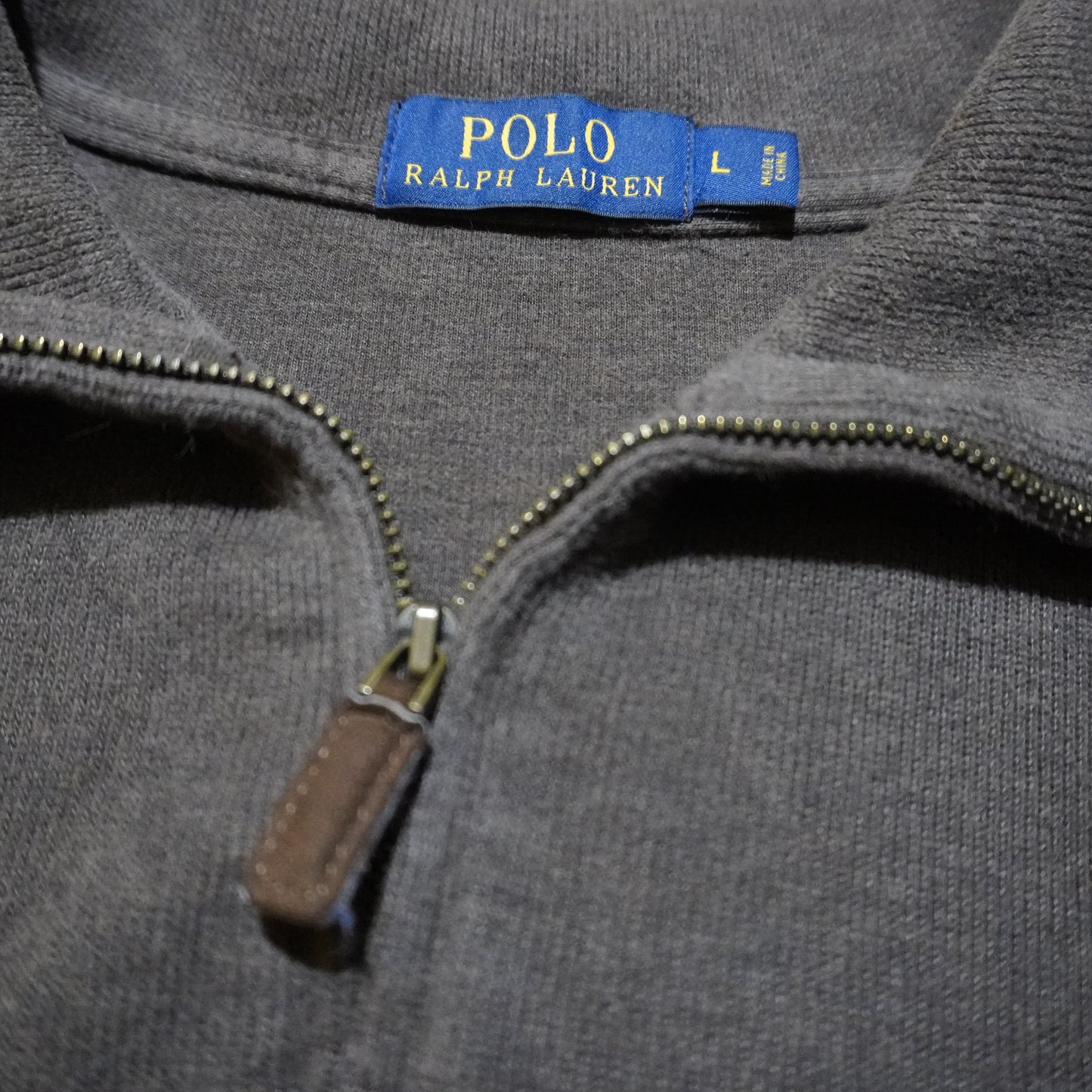 Ralph Lauren Quarter-Zip chocolate Brown
