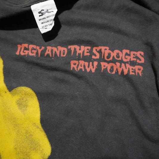 Vintage Black Iggy Pop tee