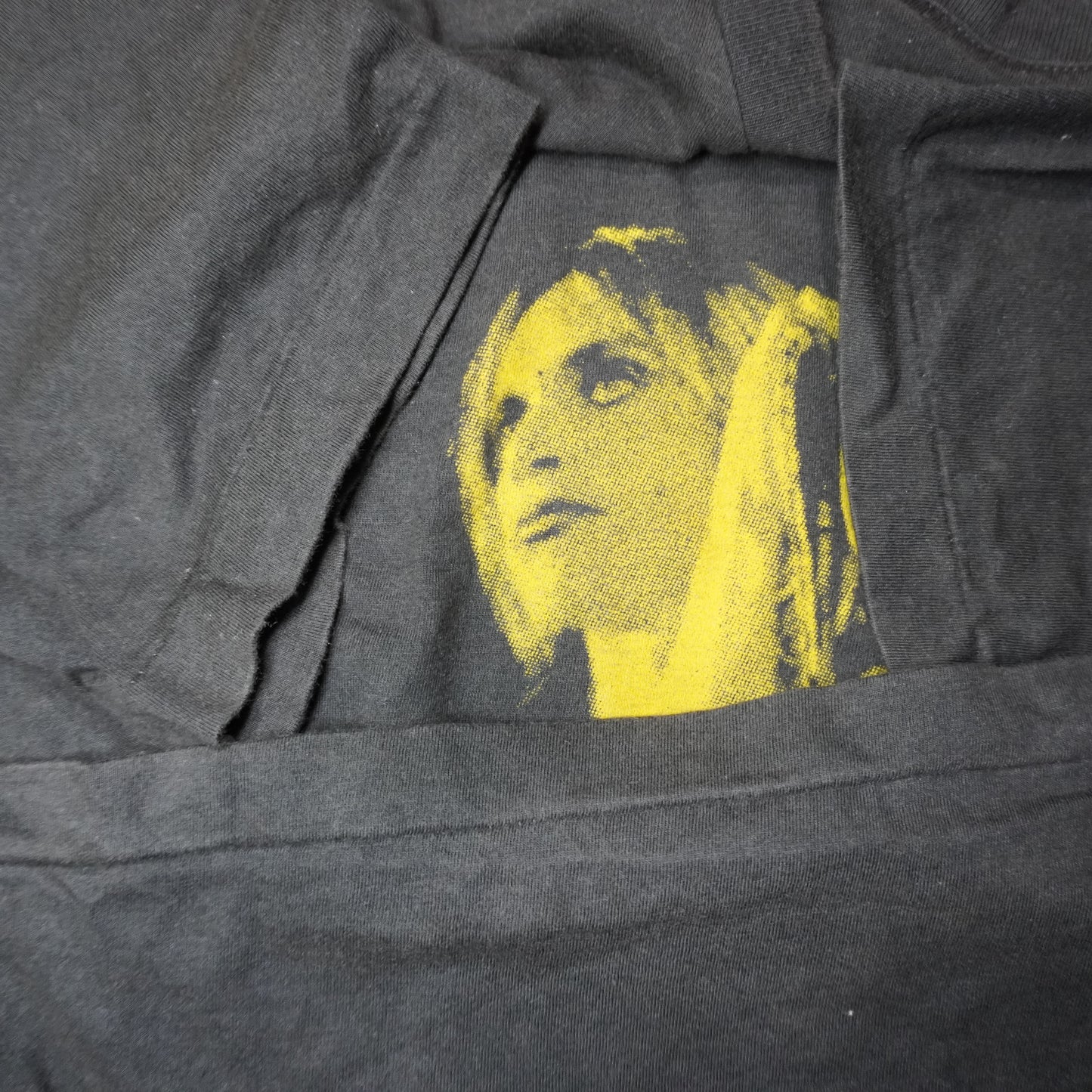 Vintage Black Iggy Pop tee