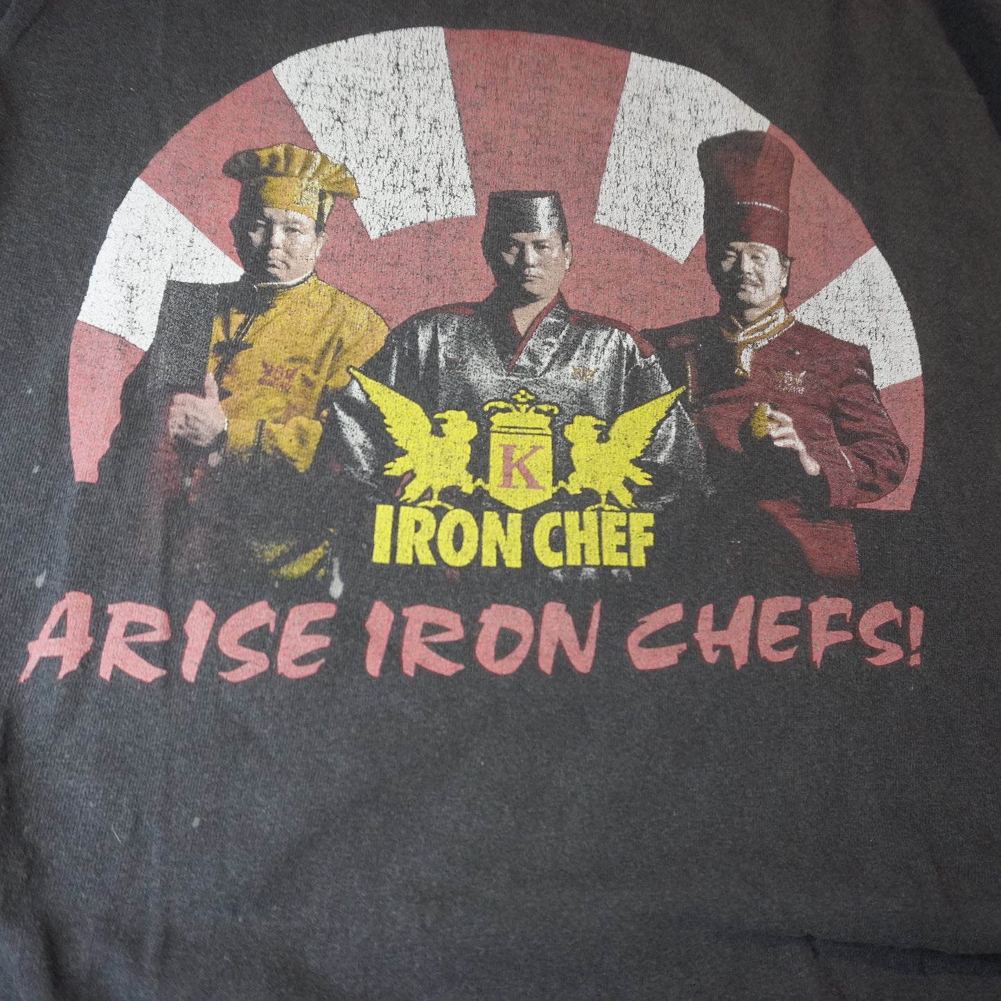 Vintage Iron Chef cooking reality TV