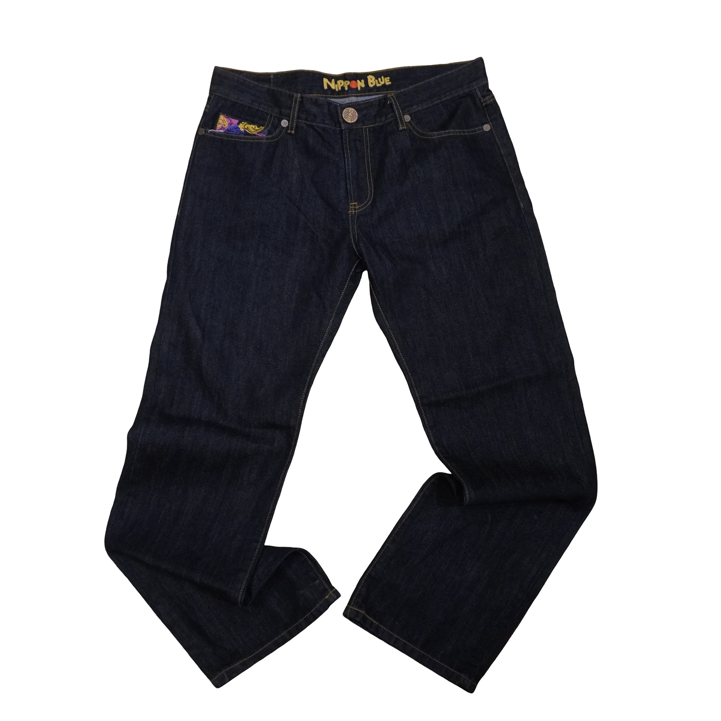 Japanese Brand Nippon Blue Y2k Pants