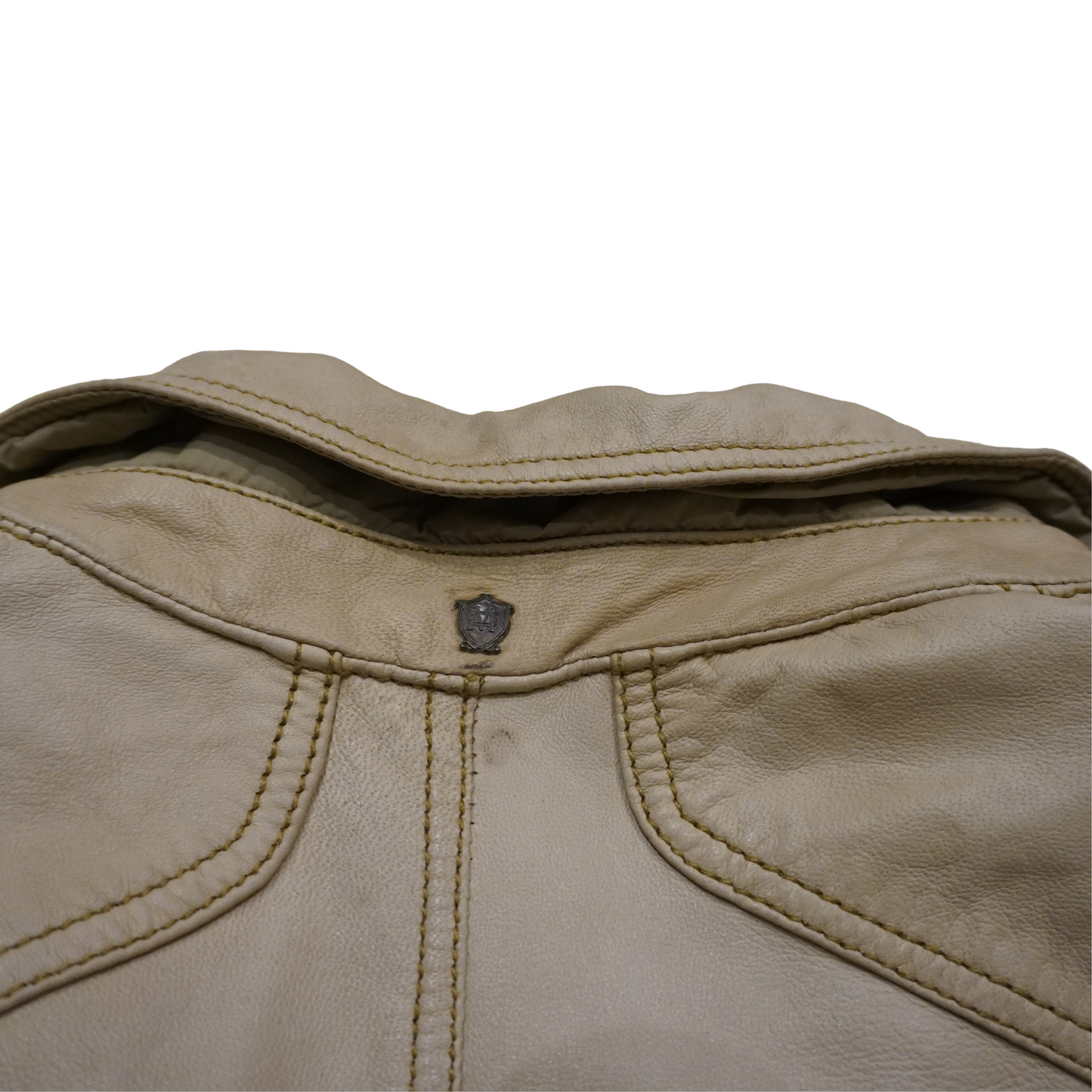 Vintage Swiss Brown Leather Jacket