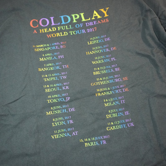 Cold Play 2017 Tour Tee