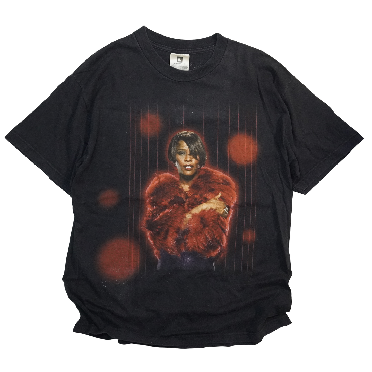 Vintage Whitney Houston 1999 Rap Tee Style