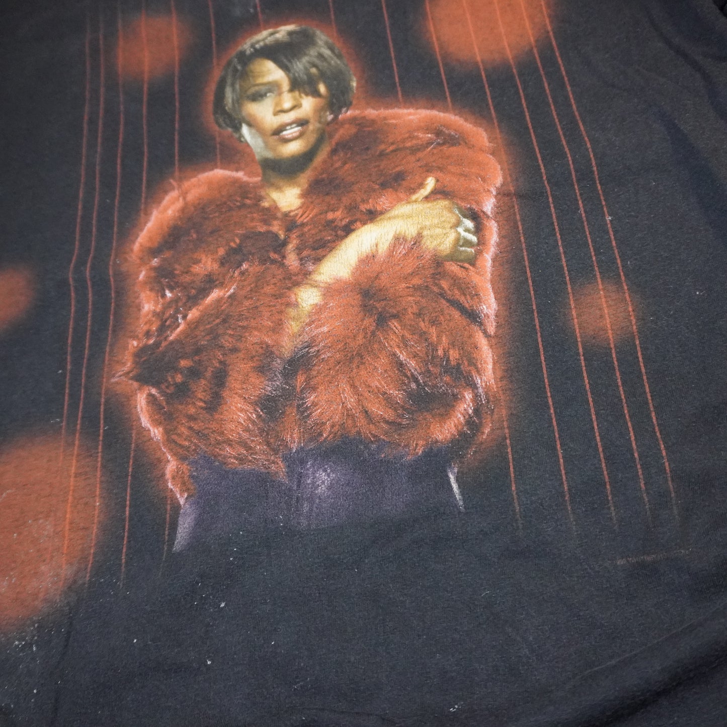 Vintage Whitney Houston 1999 Rap Tee Style