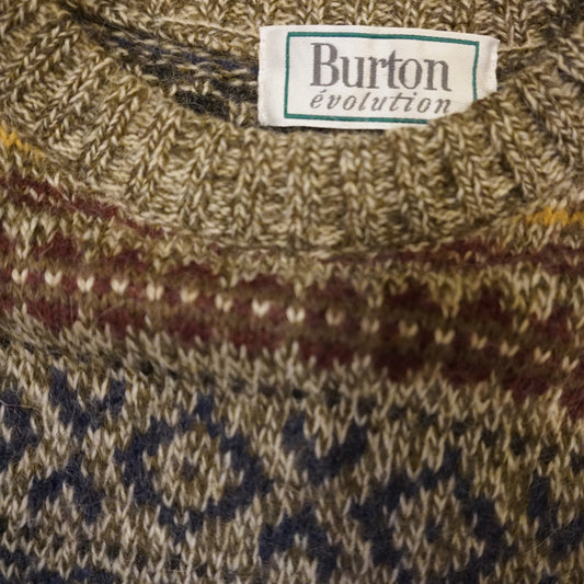 Vntg Burton Evolution Crewneck