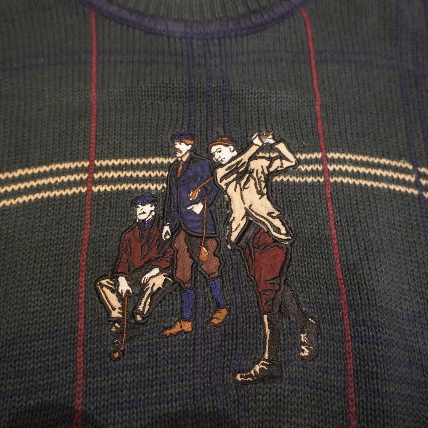 Vintage Golf Sweater