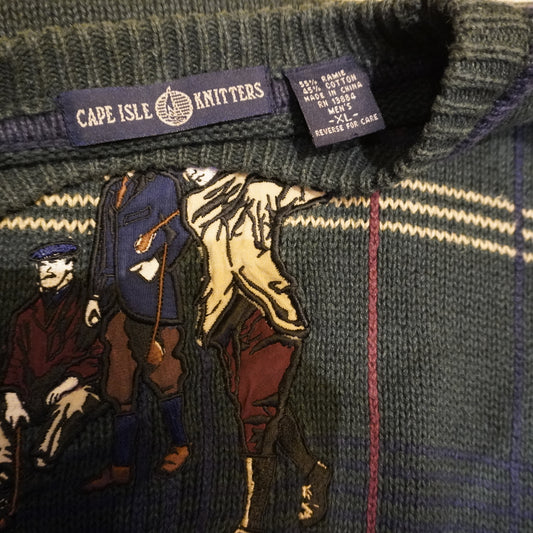 Vintage Golf Sweater
