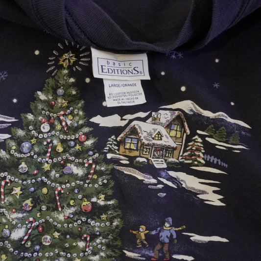 Vintage Christmas Vibes Crewneck