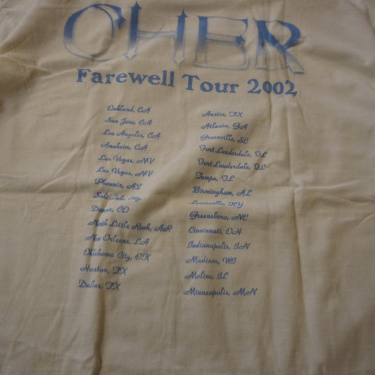 Vintage Cher Farewell Tour Tee 2002