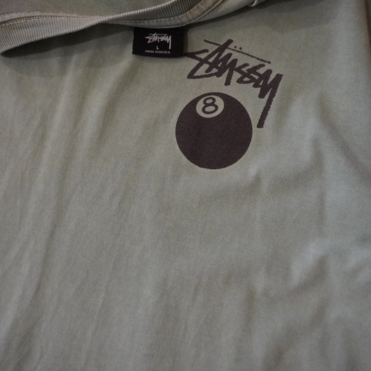 Stussy 8ball teal color