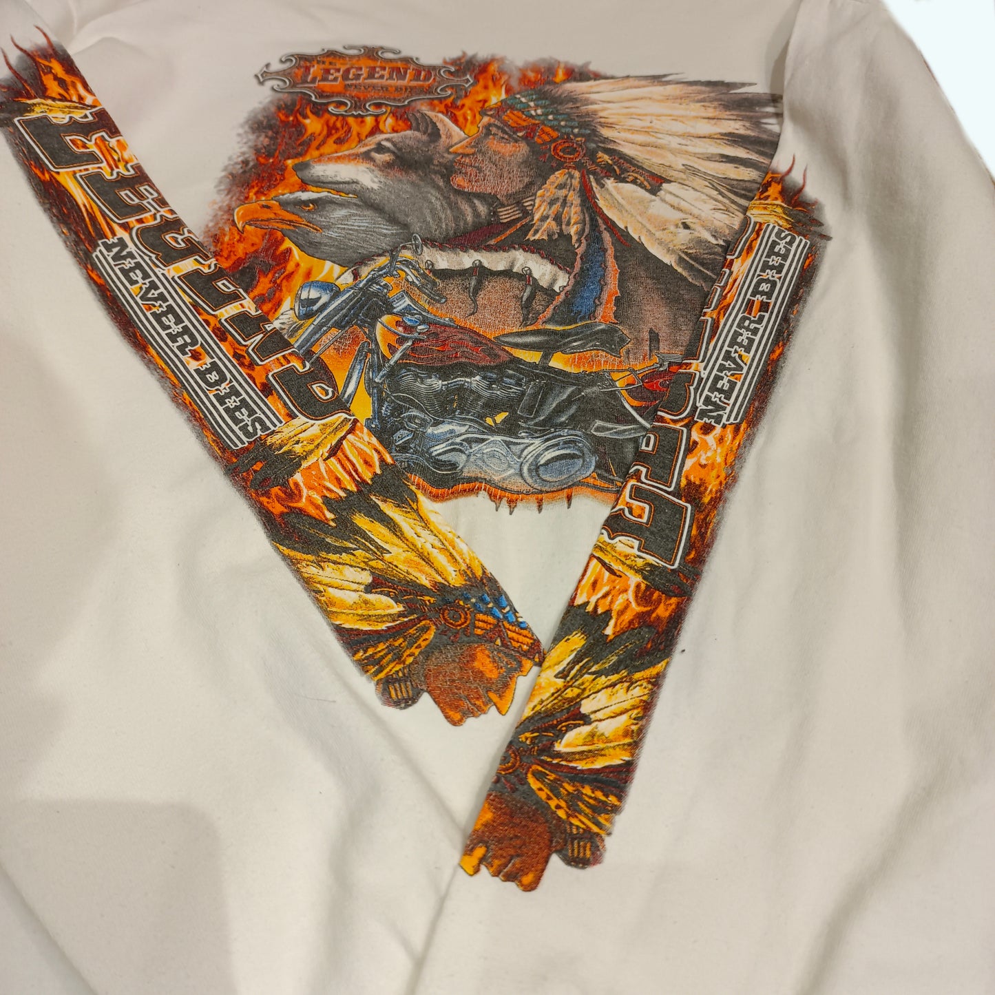 Vintage Legend Never Dies Motorcycle LS