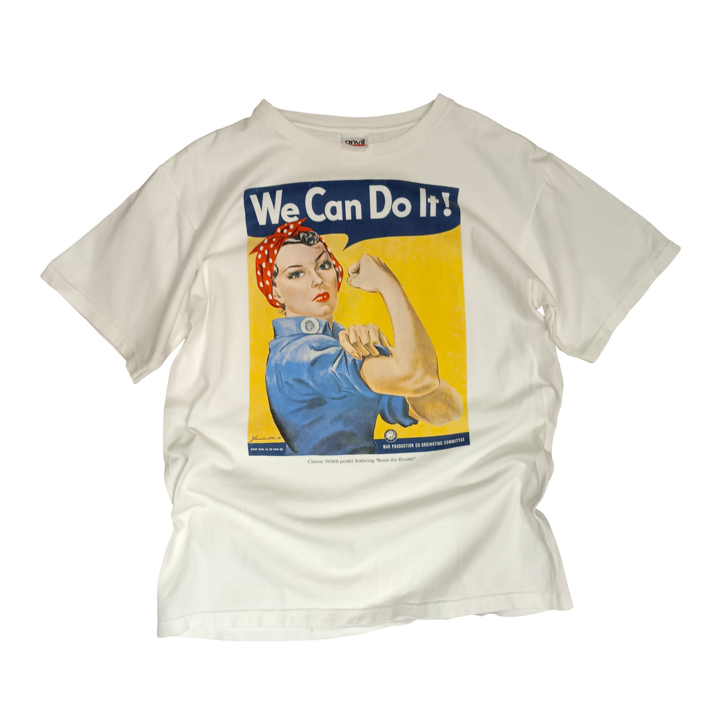 Vintage We Can Do It by J. Howard Miller 1943 Rosie the Riveter