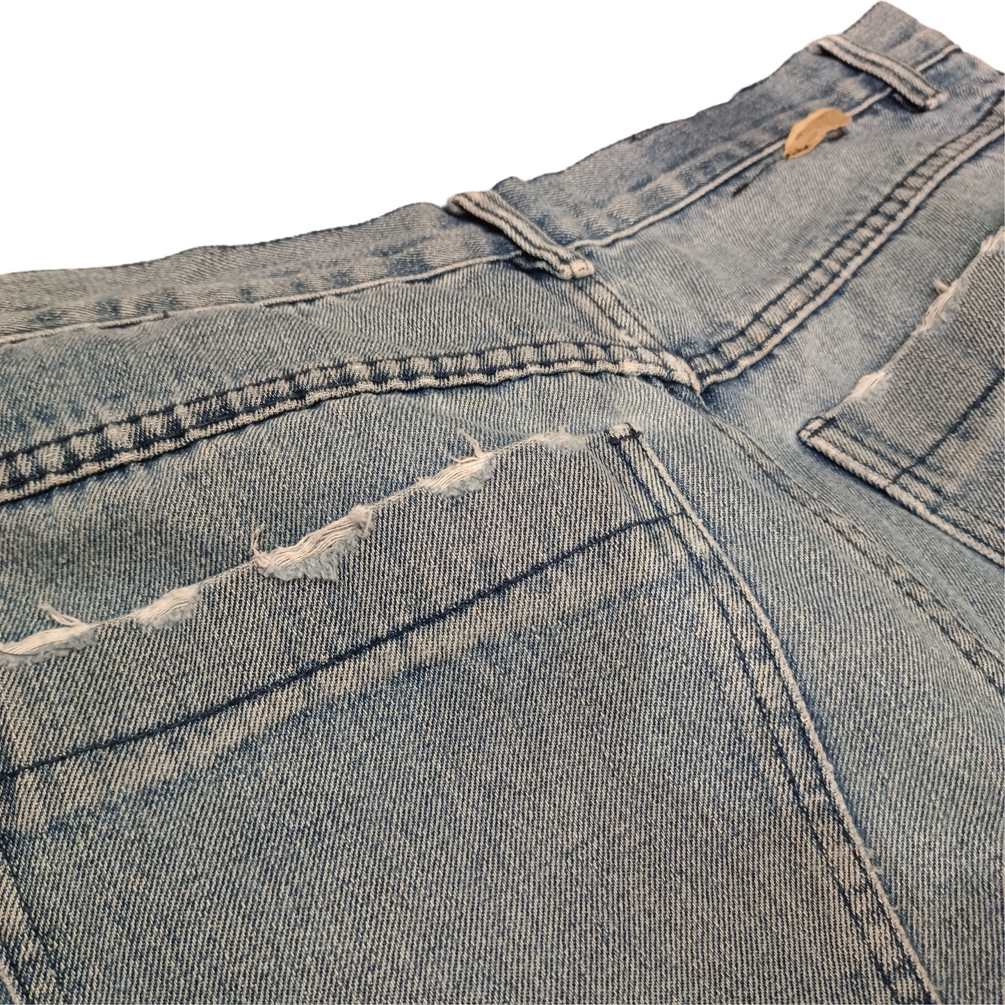 Semi Distressed Jorts