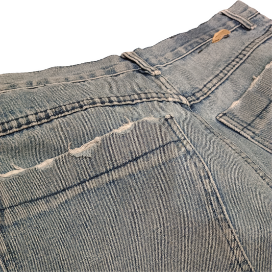 Semi Distressed Jorts