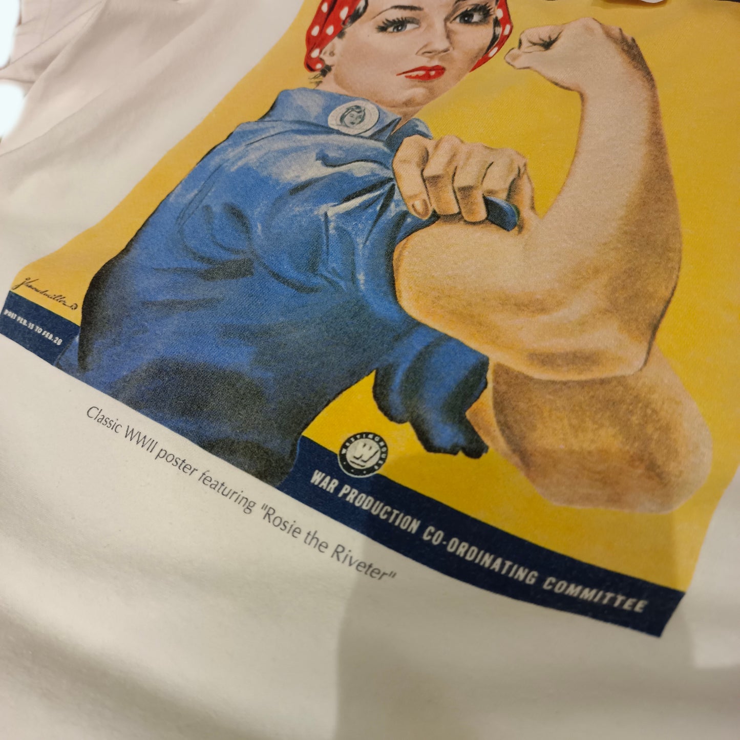 Vintage We Can Do It by J. Howard Miller 1943 Rosie the Riveter