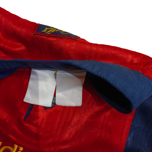 Spain 1996 Home Jersey
