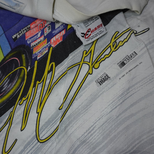 Vintage 90s (1997) Jeff Gordon Du Pont All Over Tee