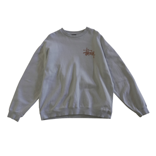Stussy Crewneck Orange Logo