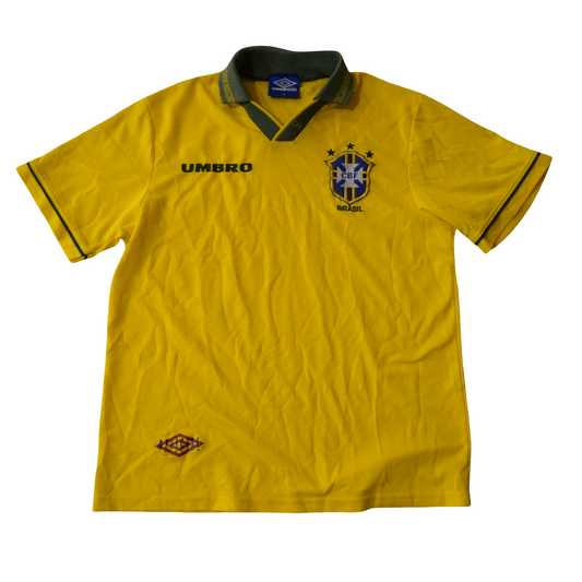 1993-94 Brazil Umbro Home Shirt