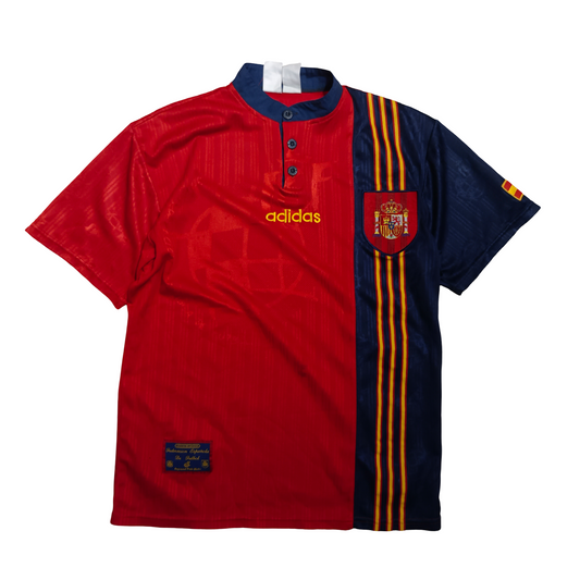 Spain 1996 Home Jersey